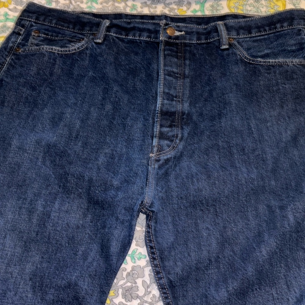 Levi's 562  Loose Taper Dark Blue Jeans Sz 42 X 29